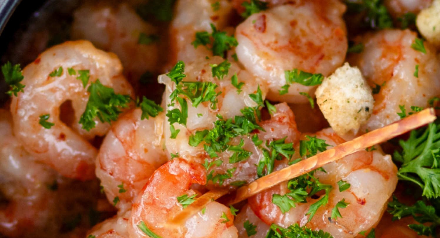 Lunch-Angebot: Garnelen